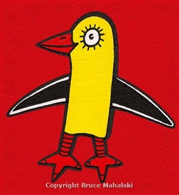  Red Penguin childrens t-shirt